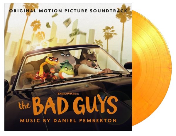 Soundtrack: Bad Guys (Coloured Yellow & Orange Marbled Vinyl)