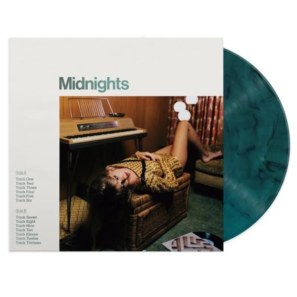 Swift Taylor: Midnights (Coloured Jade Green Vinyl)