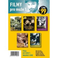 Filmy pro muže 1. (Bylo nás deset, Mezi námi zloději, Provdám svou ženu, Pytlákova schovanka aneb Šlechetný milionář, Těžký život dobrodruha)