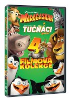 Madagaskar 1-3 + Tučňáci z Madagaskaru kolekce