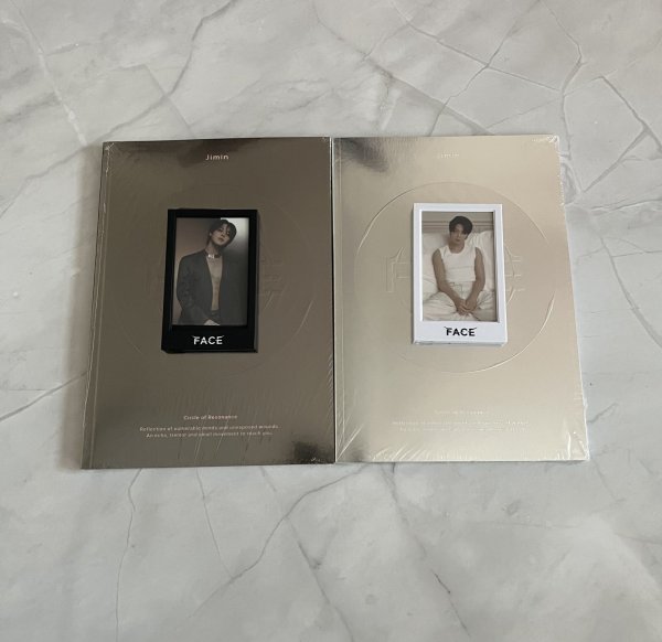 Jimin (BTS): FACE (With Weverse Photocard + Photocard Frames)