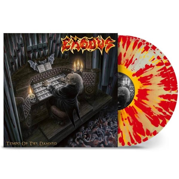 Exodus: Tempo Of The Damned (20th Anniversary Coloured Natural Yellow & Red Splatter Vinyl)