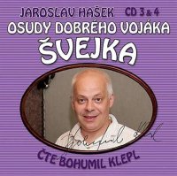 Hašek: Osudy dobrého vojáka Švejka 3 a 4 (Klepl Bohumil)