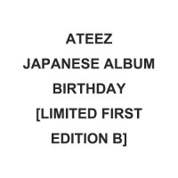 Ateez: Birthday (Limited First Edition B, Japan Album)