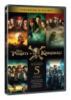 Piráti z Karibiku kolekce 1.-5. - 5DVD