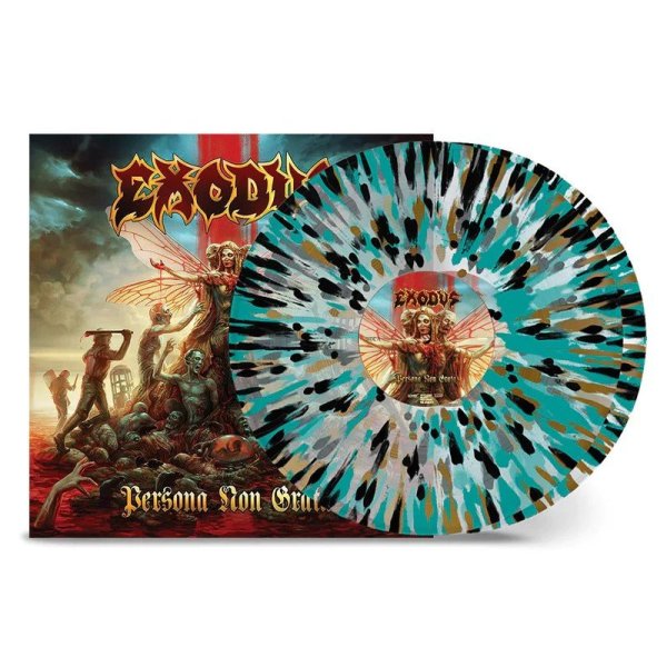 Exodus: Persona Non Grata (Limited Coloured Clear, Gold, Black & Turquise Splatter Vinyl)
