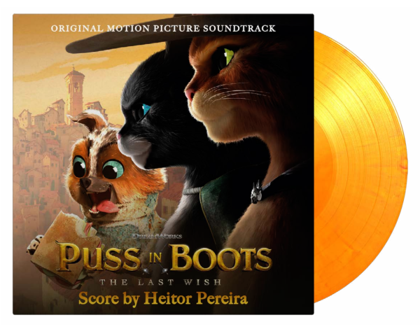 Soundtrack: Puss In Boots: Last Wish (Coloured Orange Marbled Vinyl)