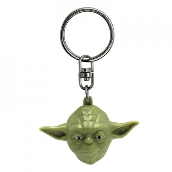 Klíčenka Star Wars - Yoda 3D