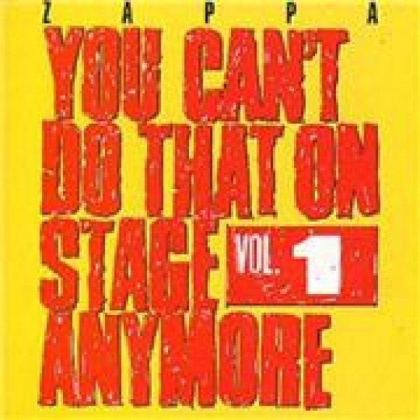 Zappa Frank: You can't Do That On Stage Anymore: Vol.1