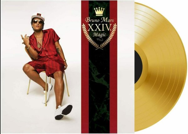 Mars Bruno: 24k Magic (Coloured Gold Vinyl)