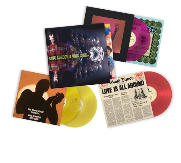 Burdon Eric & War: The Complete Vinyl Collection (Violet, Yellow & Red Vinyl)