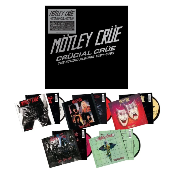 Mötley Crüe: Crücial Crüe - The Studio Albums 1981-1989 (Limited Edition)
